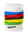 Santini SMS UCI World Champion Neck Warmer - White