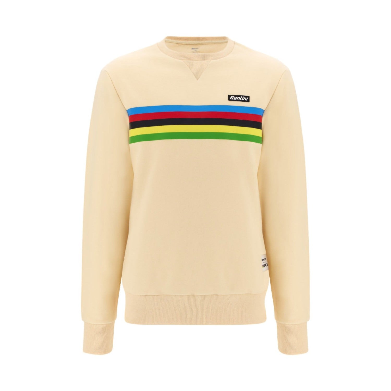 Santini SMS UCI World Champion Sweatshirt - Cream