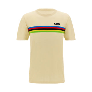 Santini SMS UCI World Champion T-Shirt - Cream