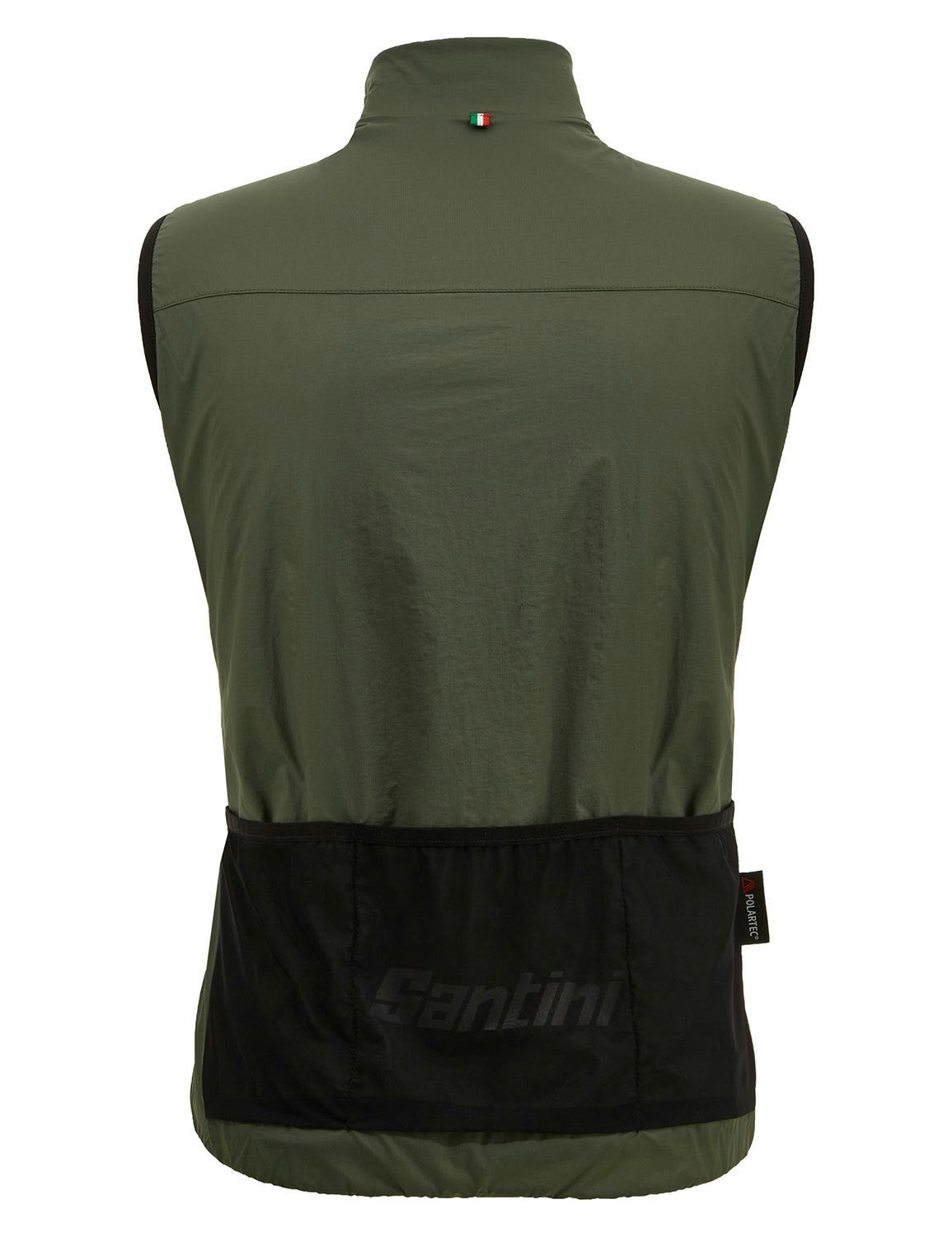 Santini Alpha Pack Gravel Sleeveless Vest - Military