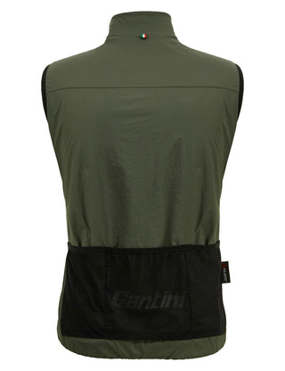 Santini Alpha Pack Gravel Sleeveless Vest - Military