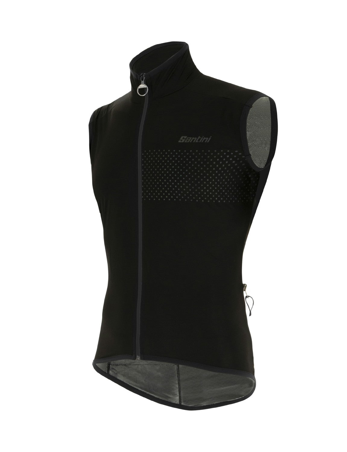 Santini Guard Nimbus Men's Rain Vest - Black