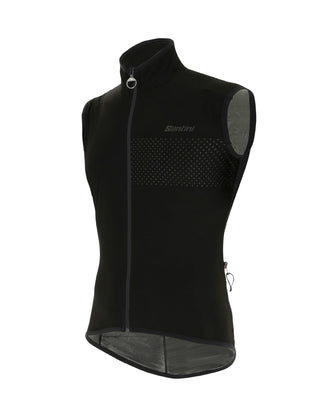 Santini Guard Nimbus Men's Rain Vest - Black