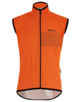 Santini Guard Nimbus Men's Rain Vest - Fluro Orange
