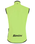 Santini Guard Nimbus Men's Rain Vest - Fluro Green