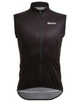 Santini Nebula Mens Wind Vest 3W - Black