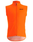 Santini Nebula Mens Wind Vest 3W Fluro Orange