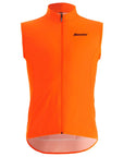 Santini Nebula Mens Wind Vest 3W Fluro Orange