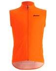 Santini Nebula Mens Wind Vest 3W Fluro Orange