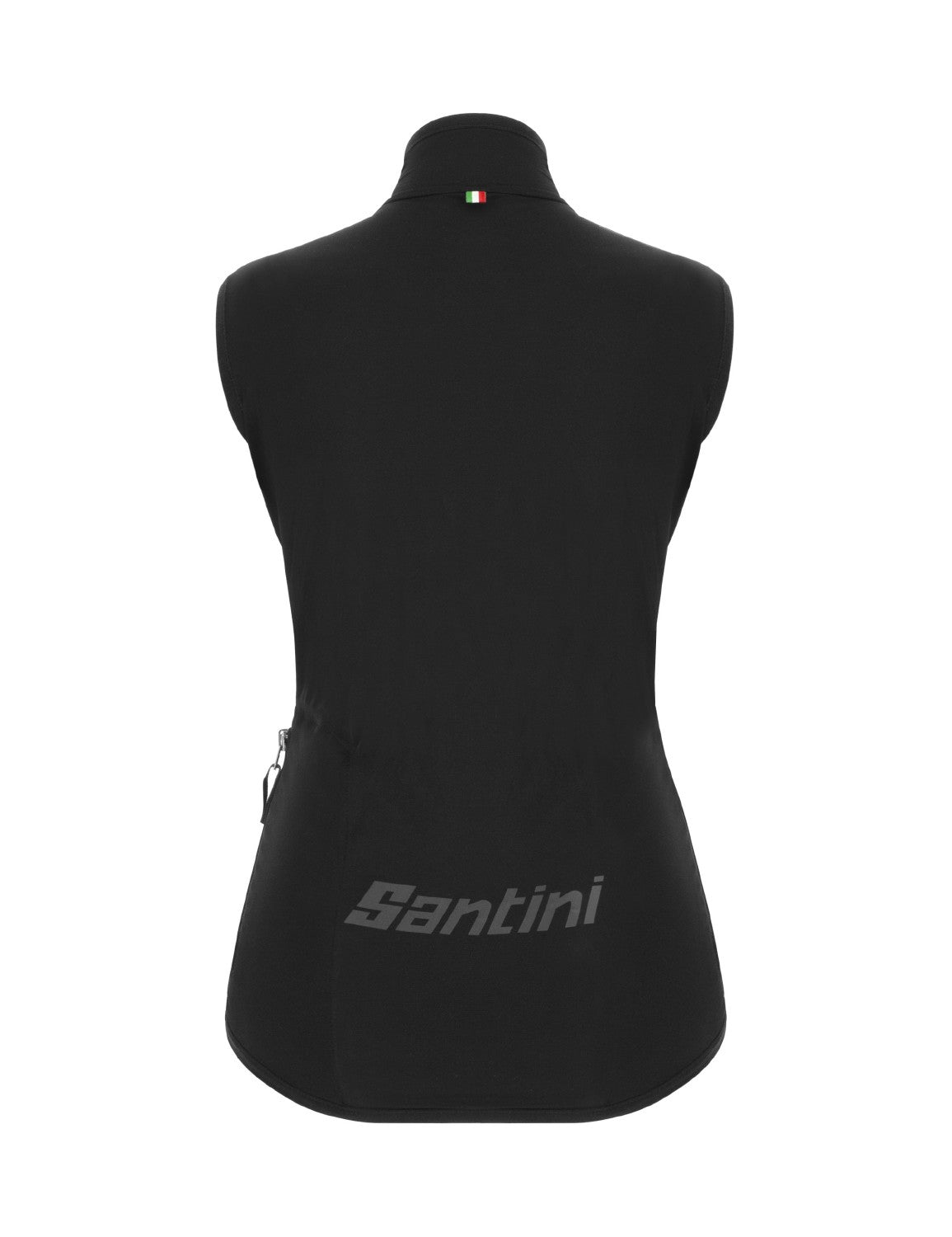 Santini Guard Nimbus Women's Rainproof Vest - Black Nero