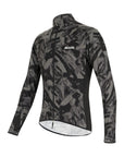 Santini Gravel Nebula Men's Windbreaker Jacket - Grey Camo