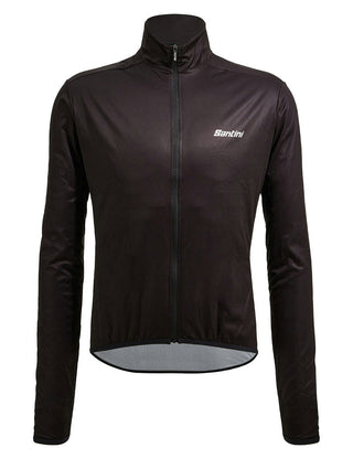 Santini Nebula 3W Men's Wind Breaker Jacket - Black