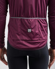 Santini Nebula 3W Men's Wind Breaker Jacket - Maroon