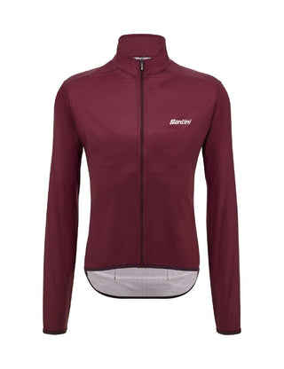 Santini Nebula 3W Men's Wind Breaker Jacket - Maroon