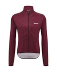 Santini Nebula 3W Men's Wind Breaker Jacket - Maroon