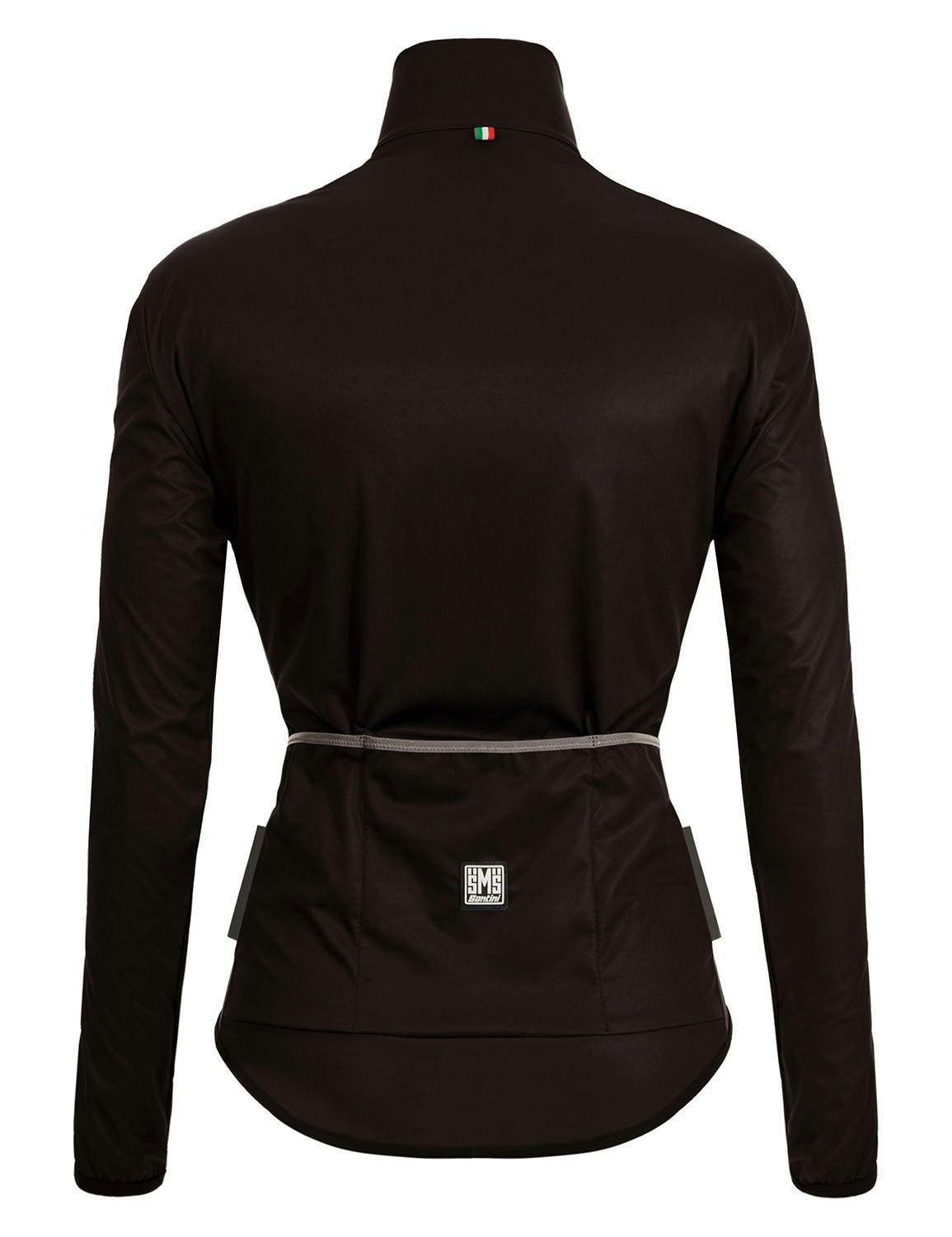 Santini Nebula 3W Women's Wind Breaker Jacket - Black