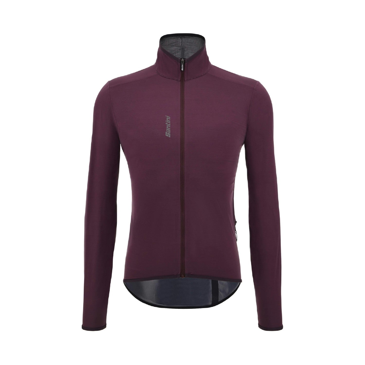 Santini Magic Packable Unisex Rain Jacket - Burgundy