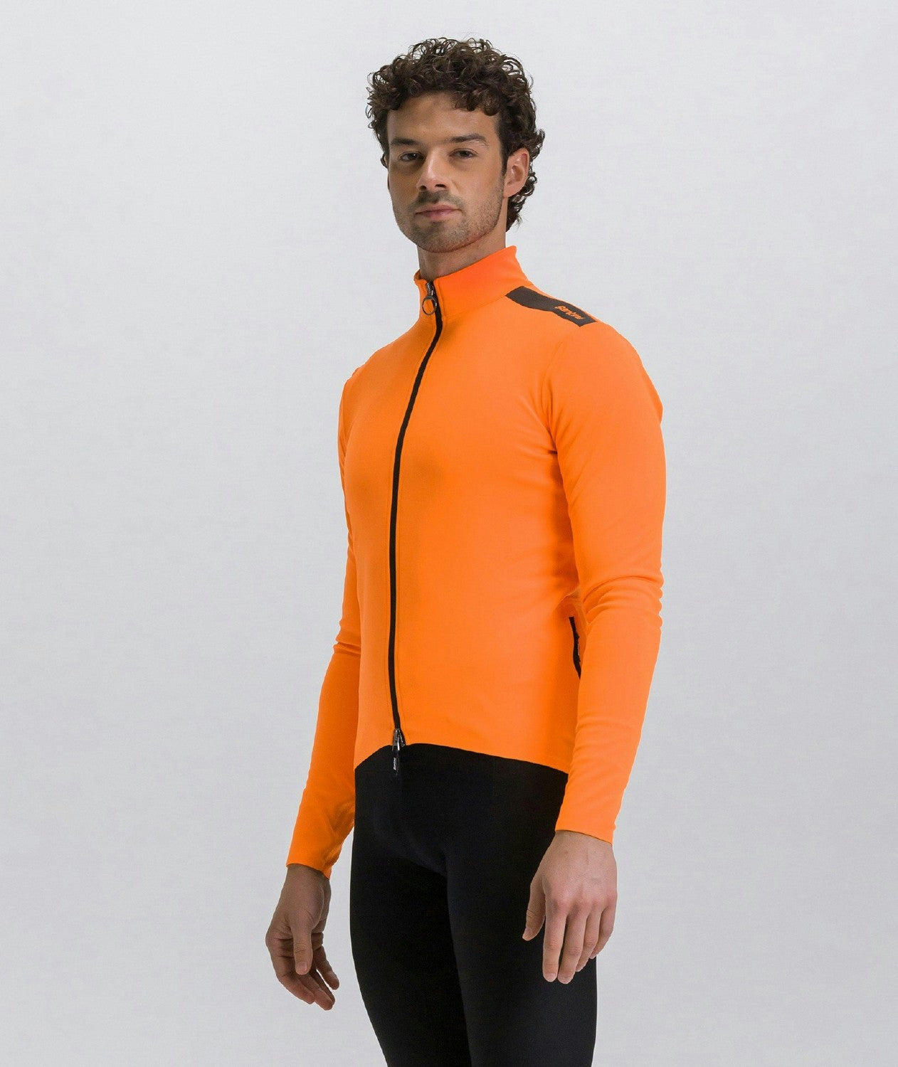 Santini Adapt Multi 4W Men's Waterproof Jacket - Fluro Orange