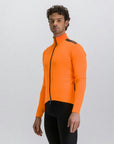 Santini Adapt Multi 4W Men's Waterproof Jacket - Fluro Orange