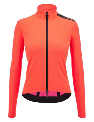 Santini Adapt Multi Women's Waterproof Jacket - Granatina Pink
