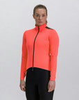 Santini Adapt Multi Women's Waterproof Jacket - Granatina Pink