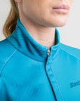 Santini Pure Dye 4W Women's Winter Long Sleeve Jersey - Aqua