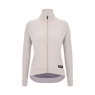 Santini SMS RTR Women’s Technical Winter Fleece Jacket - Cappuccino