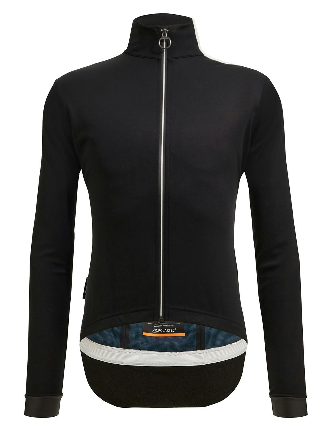 Santini Vega Multi Jacket With Hood - Black
