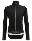 Santini Vega Multi Jacket With Hood - Black