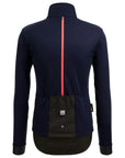 Santini Vega Multi Jacket With Hood - Nautica Blue