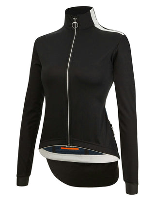Santini Vega Multi Jacket Women's With Hood - Black
