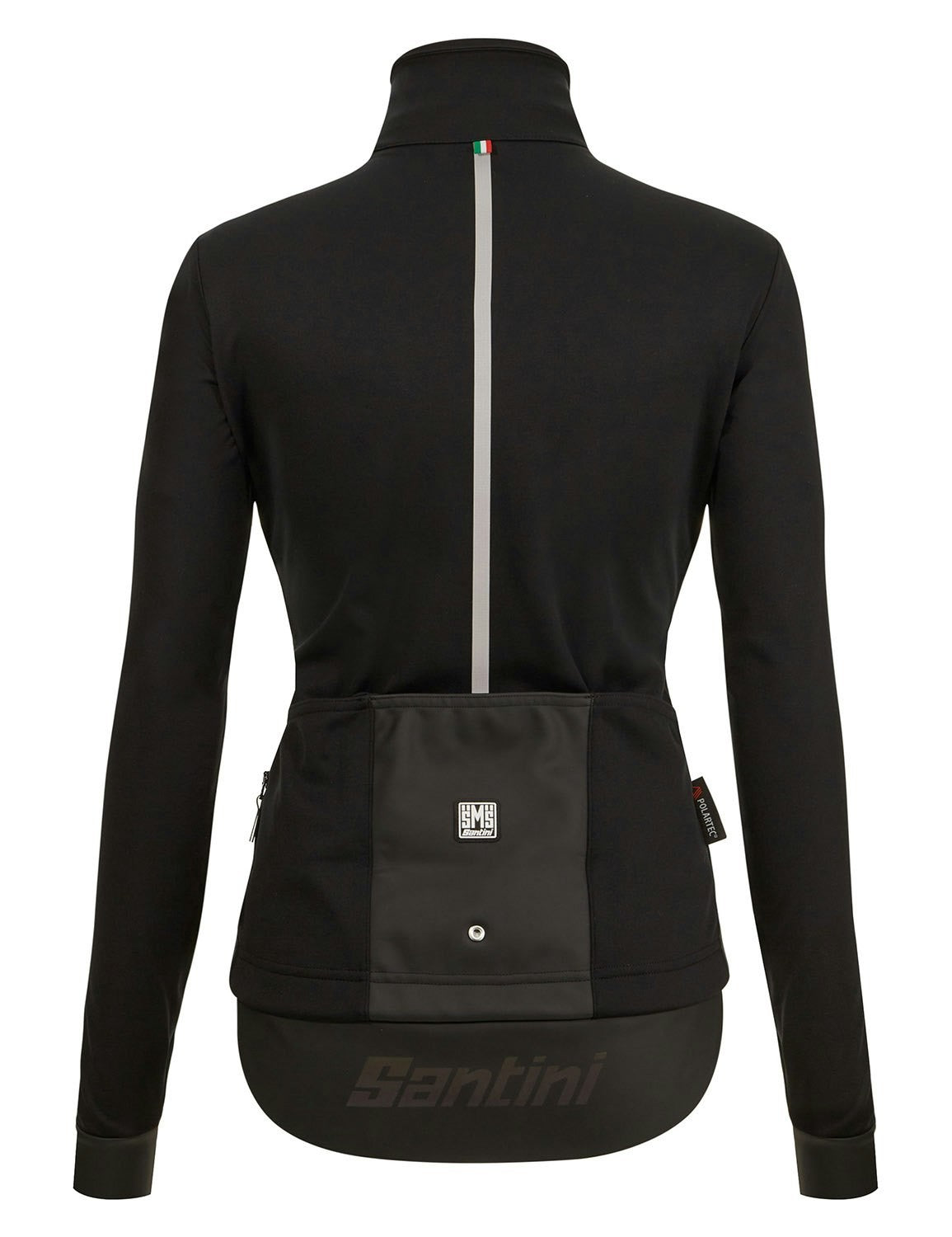 Santini Vega Multi Jacket Women's With Hood - Black