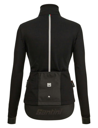 Santini Vega Multi Jacket Women's With Hood - Black
