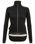 Santini Vega Multi Jacket Women's With Hood - Black