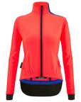 Santini Vega Multi Jacket Women's With Hood - Granatina Pink