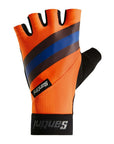Santini Bengal Gel Long Cuff Summer Gloves - Fluro Orange
