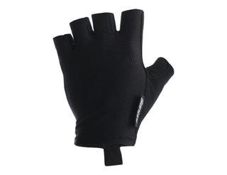 Santini Brisk Half Finger Gloves - Black