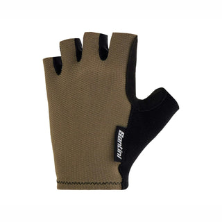 Santini Brisk Half Finger Gloves - Military Green