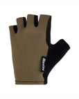 Santini Brisk Half Finger Gloves - Military Green