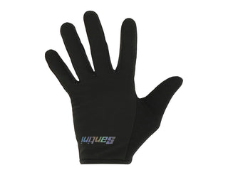 Santini MTB/Gravel Full Finger Gloves - Black