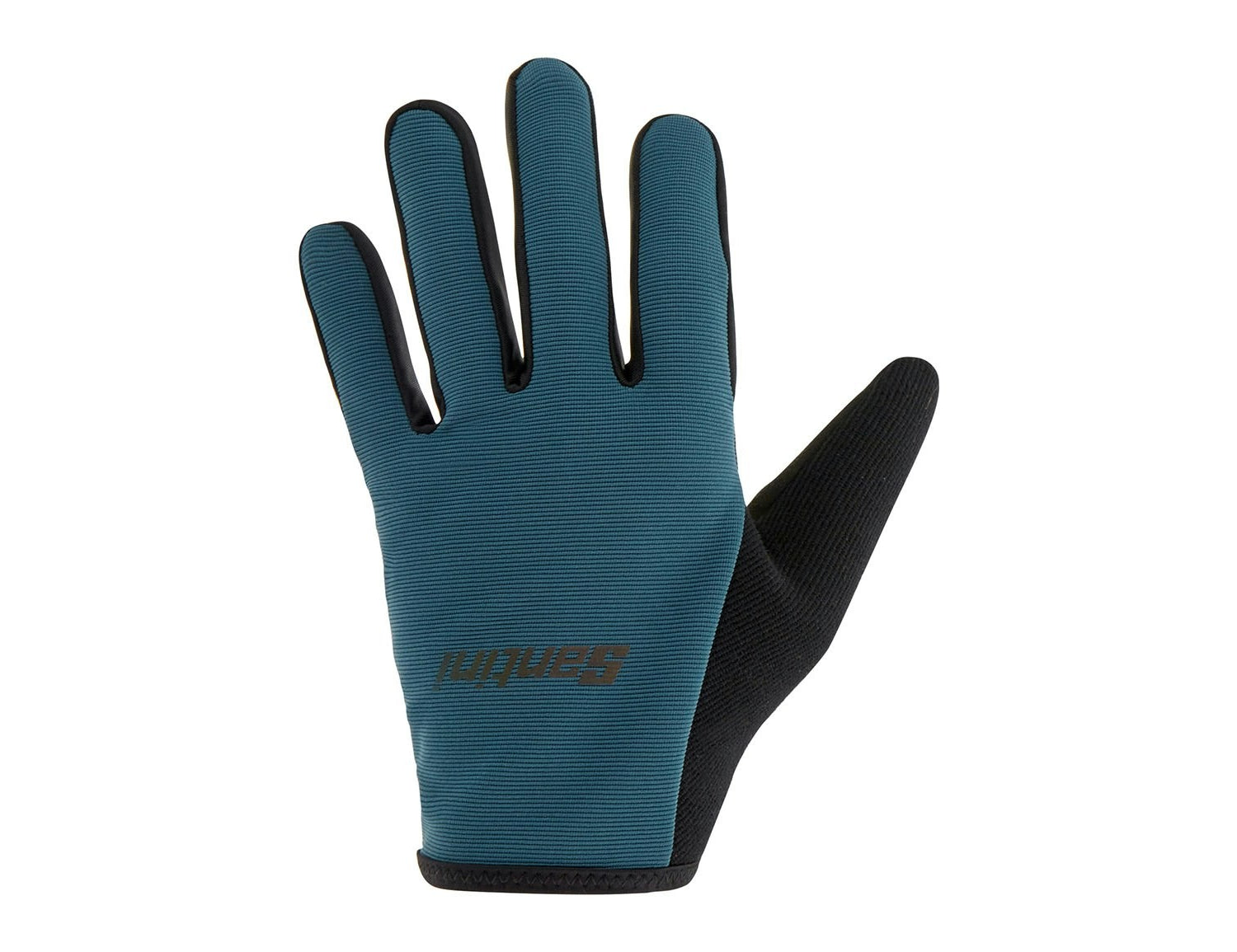 Santini MTB/Gravel Full Finger Gloves - Blue