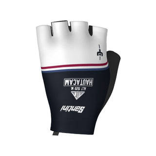 Santini TDF Hautacam Stage Gloves - White/Black