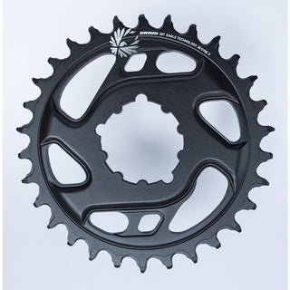 SRAM CHAINRING 1X12 CF 30T DM 6 OFF BLK. Chainring X30 Tooth Direc-Sync t Mount 6mm