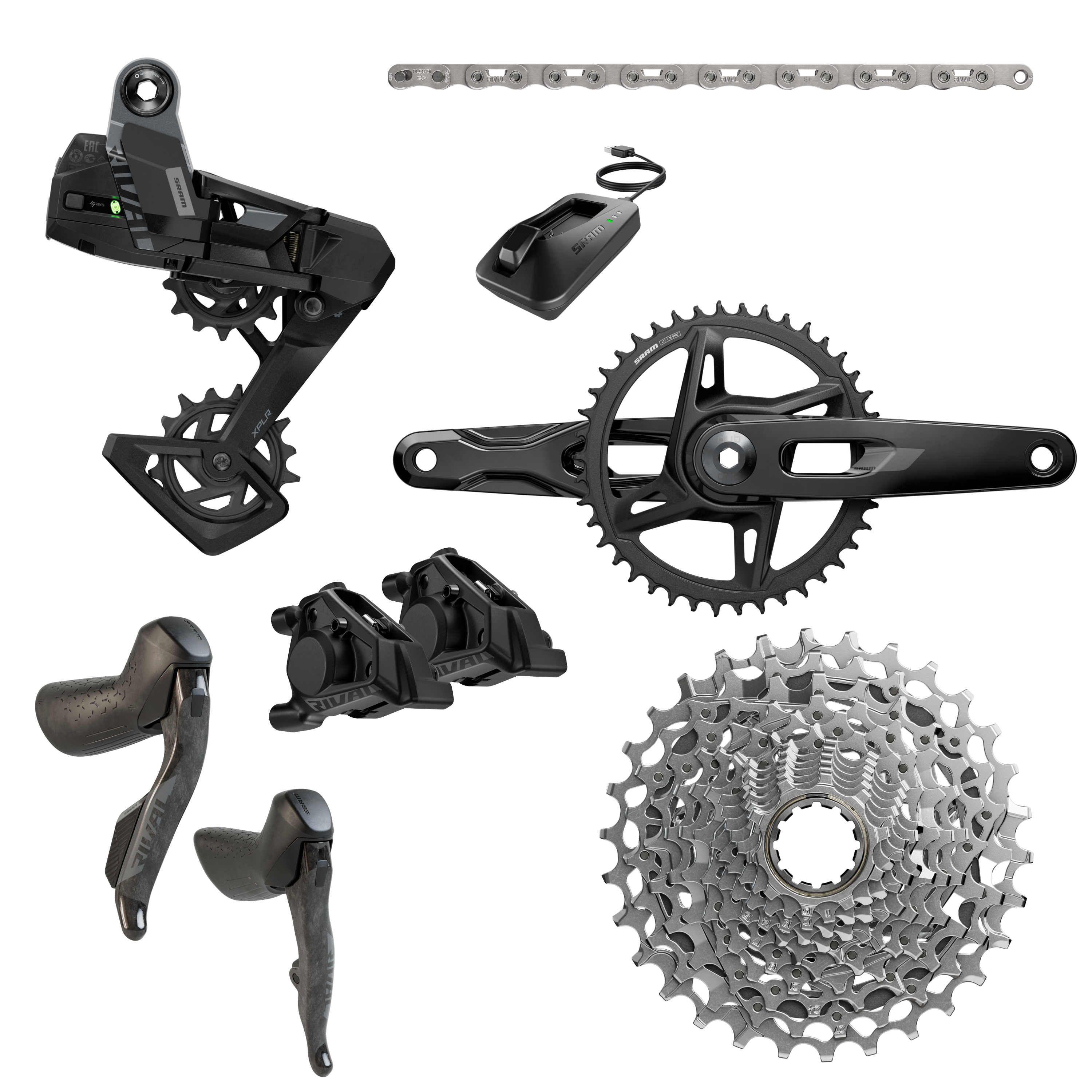 SRAM RIVAL AXS XPLR E1 1x 13 SPEED GROUPSET - Alchemy Cycle Trader
