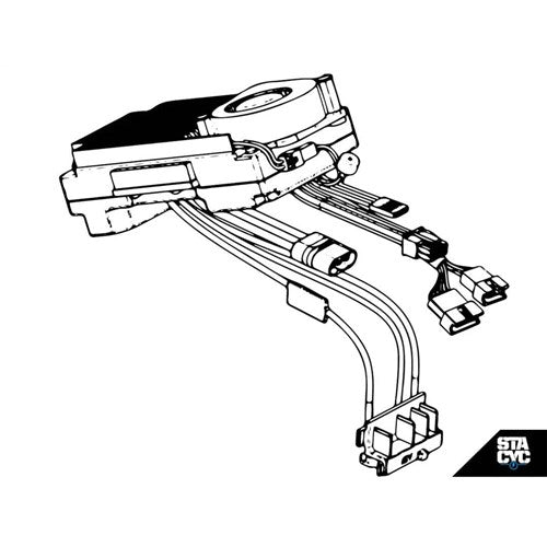 STACYC Spare Part 18E Motor/Esc