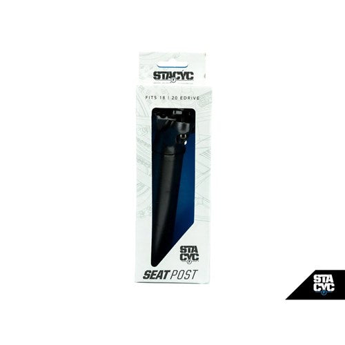 STACYC Spare Part 20E Saddle/Seat/Seat Post - 135MM Seat Post