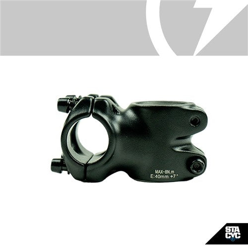 STACYC Spare Part 16H-DRIVE Stem – 28.6 × 40 mm Extension, 25.4 mm Bar Bore