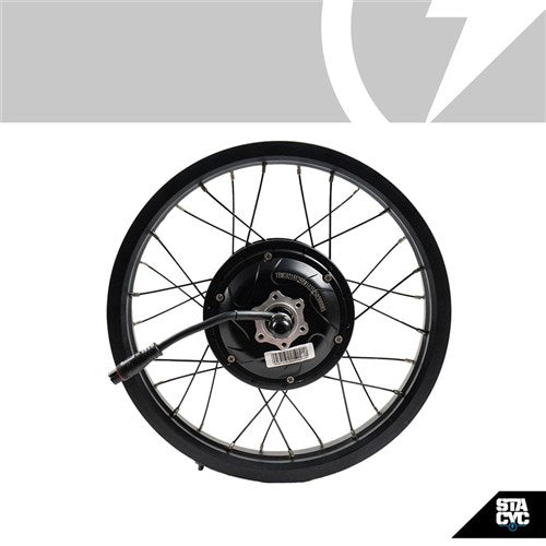 STACYC 16H Rear Motor Wheel Assembly 16×45mm Rim 250W