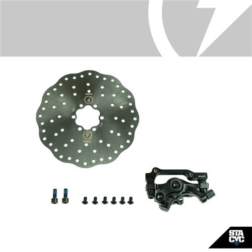 STACYC 16HDRIVE Rear Cable-Actuated Disc Brake 160 mm Rotor, Custom Logo