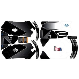 STACYC HD No.1 12EDrive & 16EDrive Graphics Kit - White